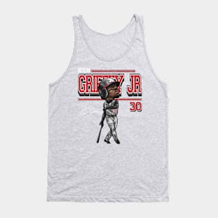 Ken Griffey Jr. Cincinnati Cartoon Tank Top